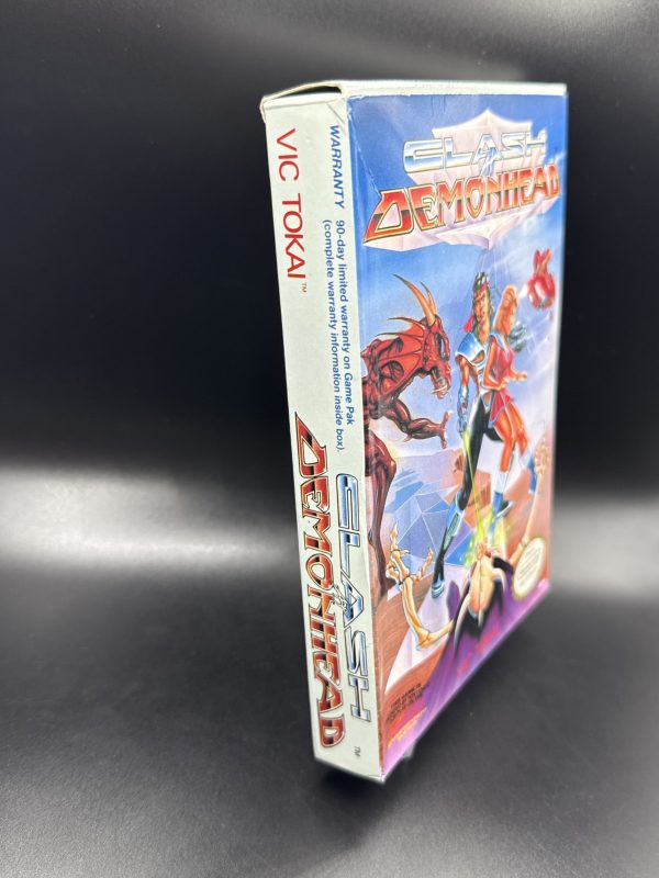 NES: Clash at Demonhead - Nintendo - 1990 - CIB - Tested & All Original Inserts
