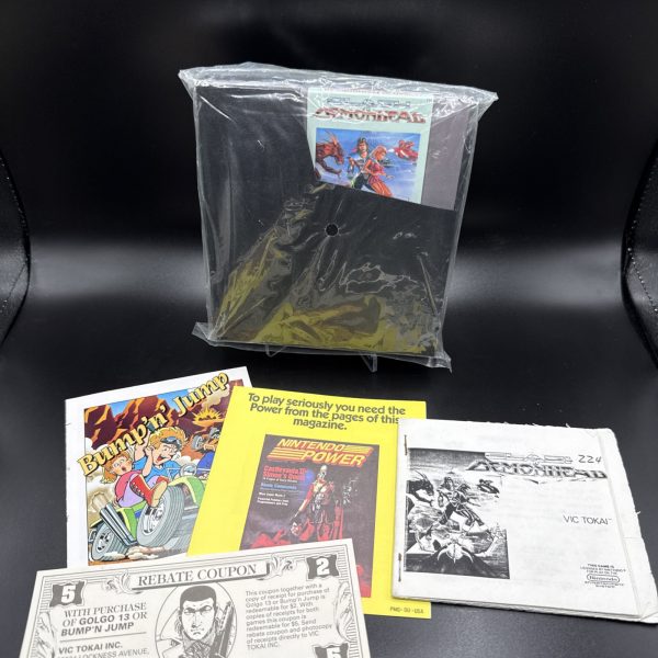 NES: Clash at Demonhead - Nintendo - 1990 - CIB - Tested & All Original Inserts