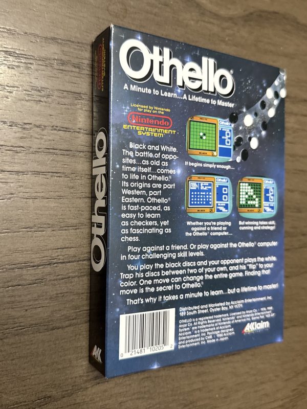 Othello Complete in Box.(Nintendo Entertainment System, 1988)