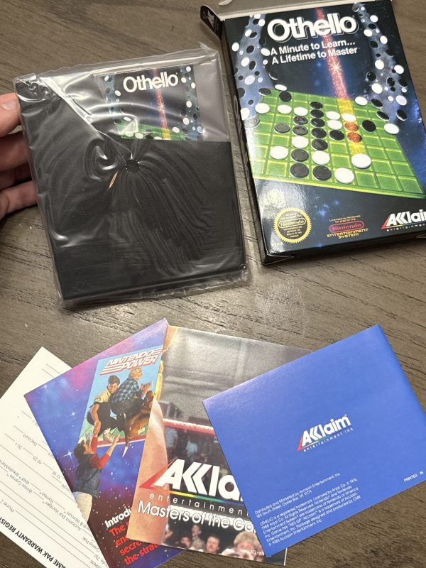 Othello Complete in Box.(Nintendo Entertainment System, 1988)