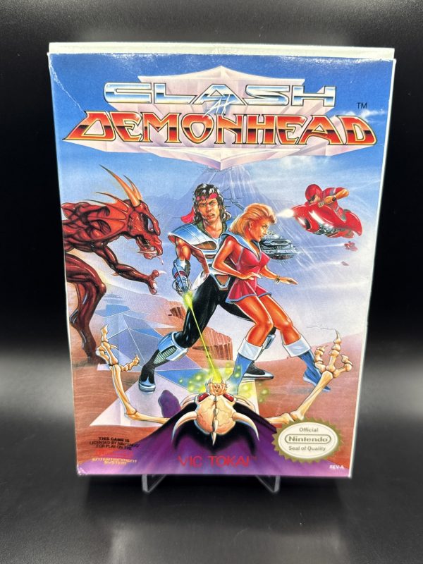 NES: Clash at Demonhead - Nintendo - 1990 - CIB - Tested & All Original Inserts
