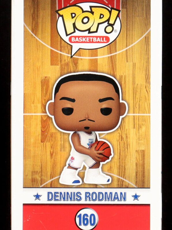 Dennis Rodman Signed Auto Funko Pop #160 NBA All-Stars Beckett Witness COA