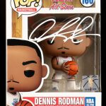 Dennis Rodman Signed Auto Funko Pop #160 NBA All-Stars Beckett Witness COA