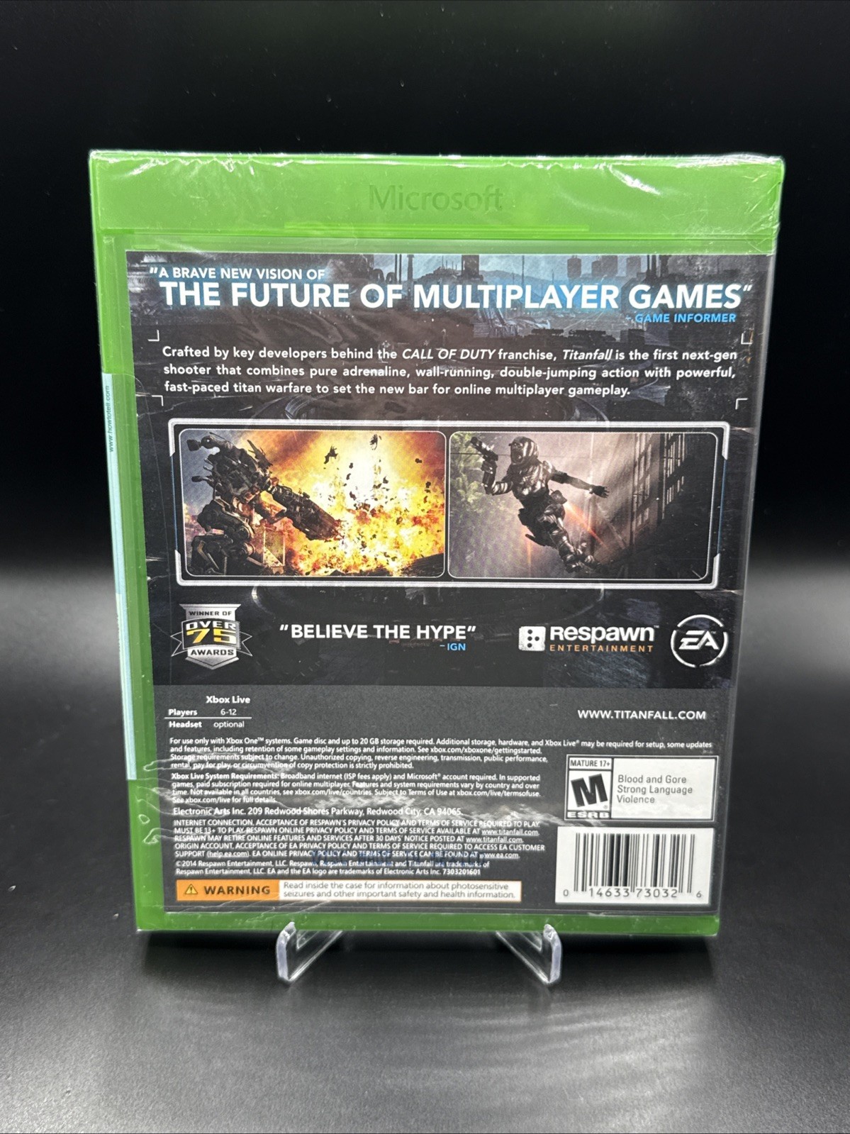 Titanfall (Microsoft Xbox One, 2014) NEW FACTORY SEALED