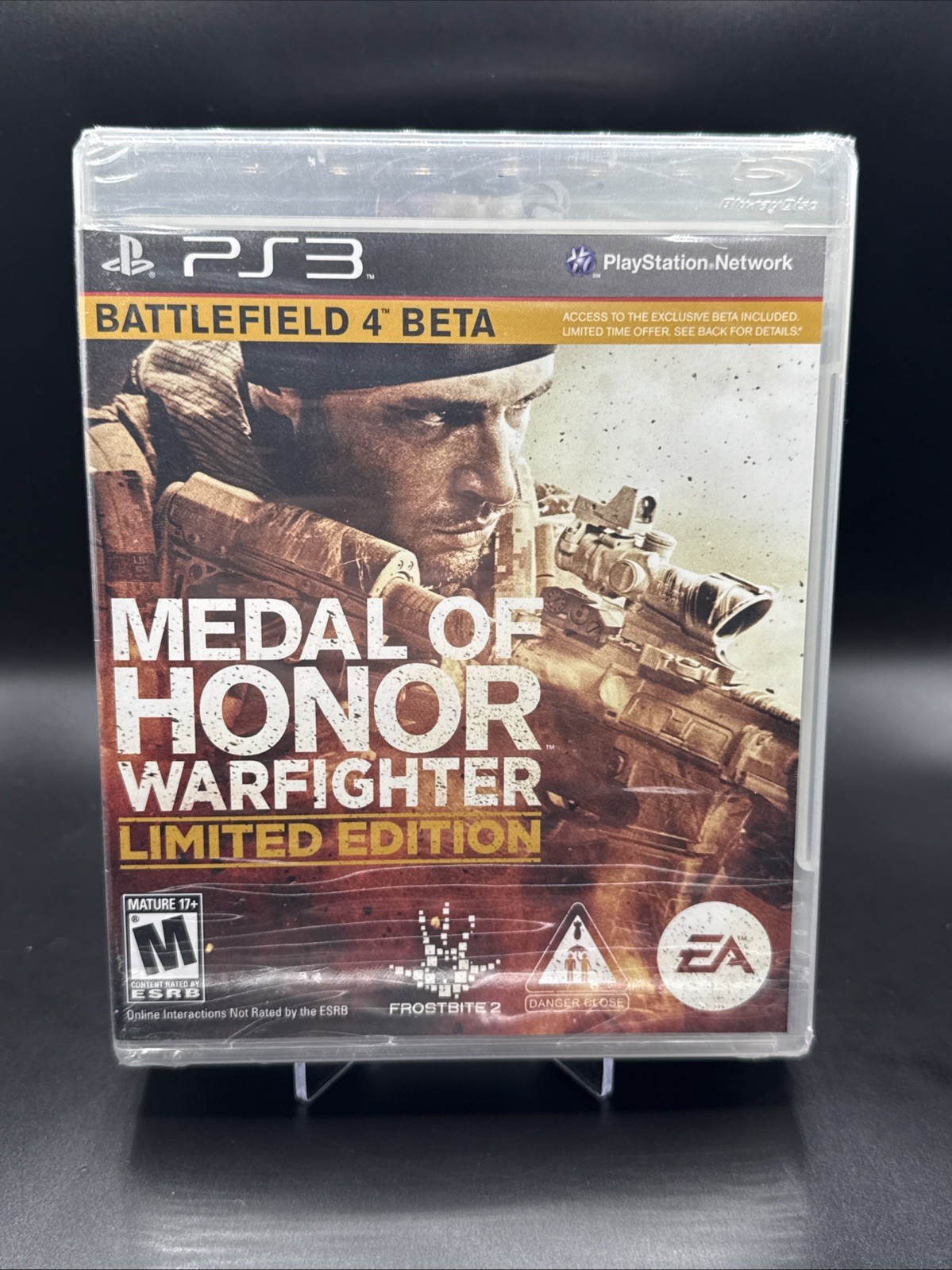 Medal of Honor Warfighter LIMITED EDITION Game + SteelBook PS3 NEW SEALED