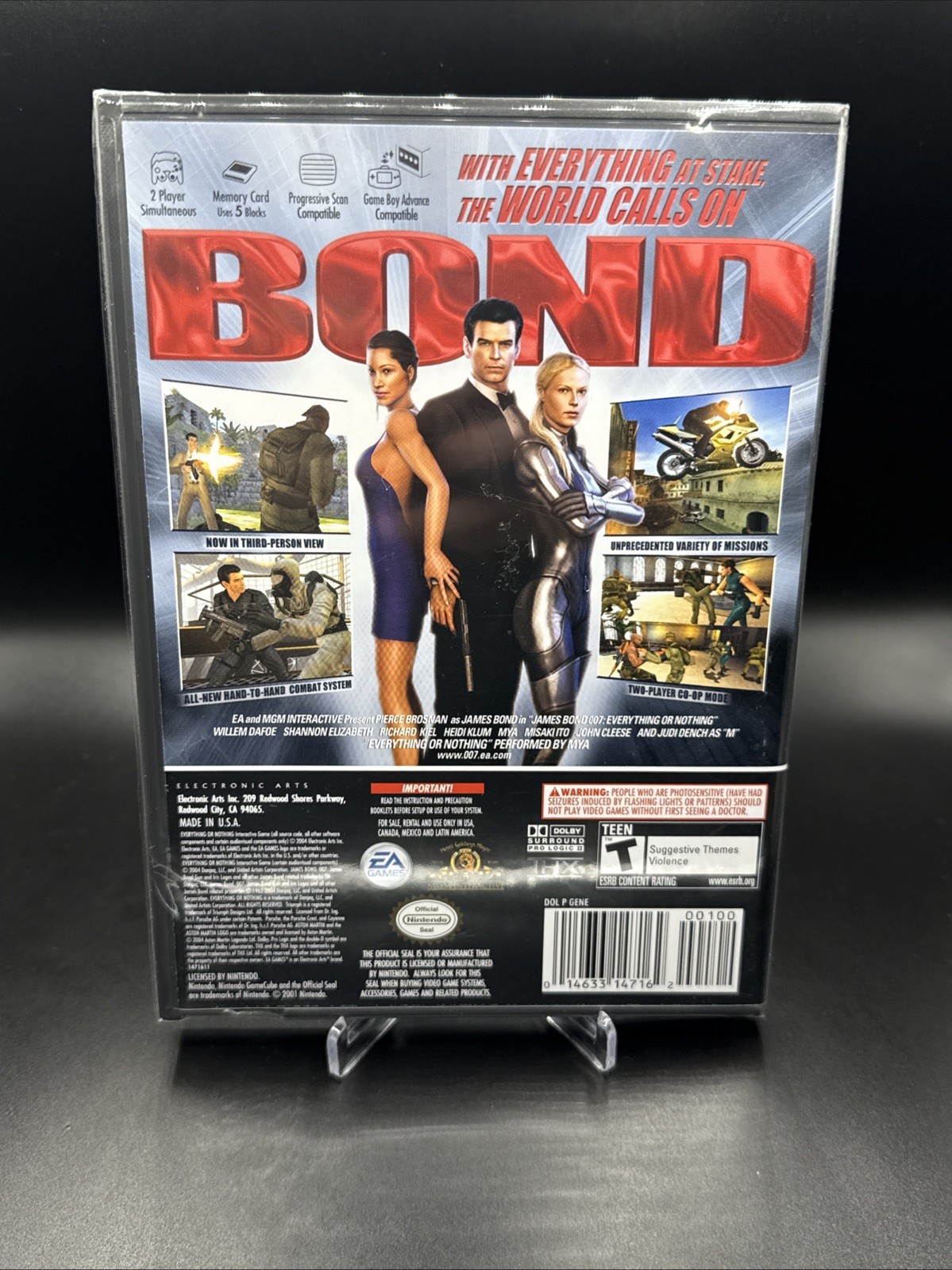 James Bond 007: Everything or Nothing (Nintendo GameCube, 2004) BRAND NEW SEALED