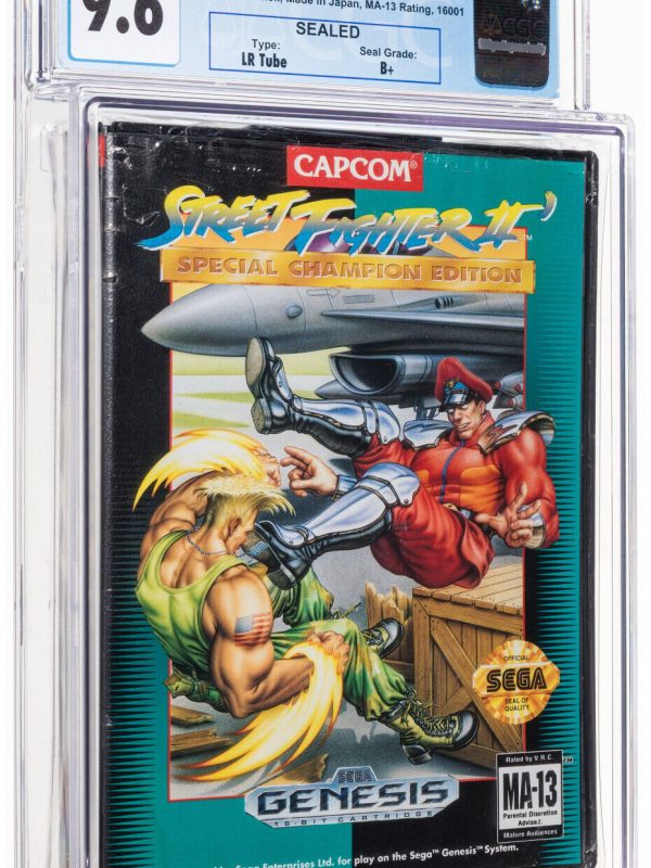Street Fighter II Special Champion Edition Sega Genesis Sealed CGC 9.6