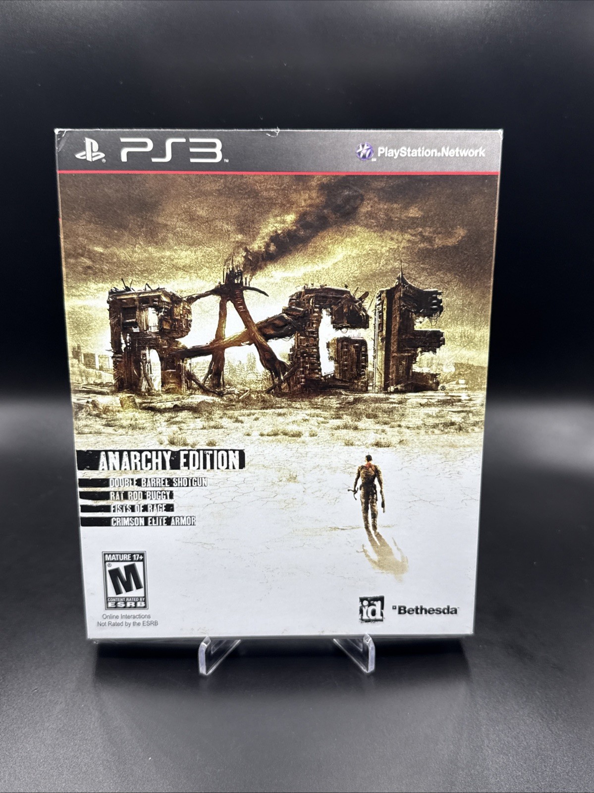 Rage - Anarchy Edition, Sealed (PS3, 2011)..BRAND NEW...SLIP-COVER...