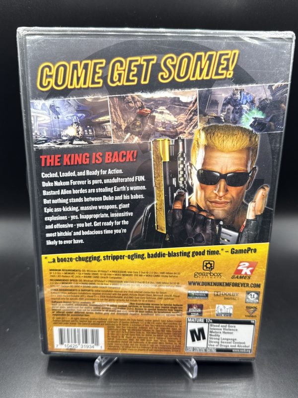 Duke Nukem Forever (PC, DVD-ROM) NEW/SEALED!