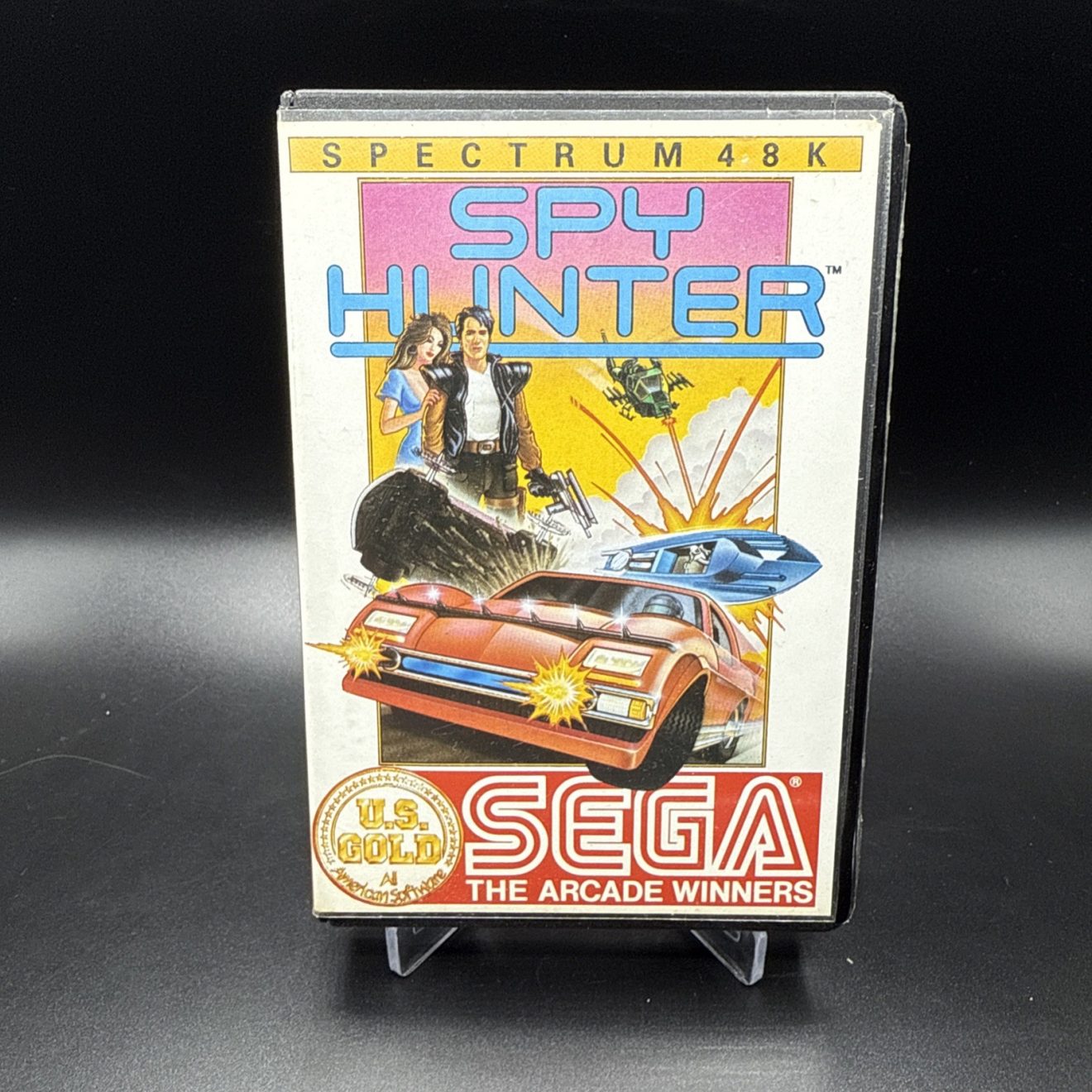 Spy Hunter - Spectrum 48k Video Game Sega 1983 - CIB Super Rare