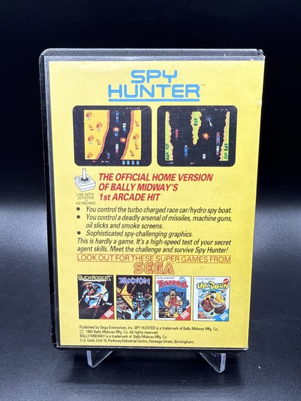 Spy Hunter - Spectrum 48k Video Game Sega 1983 - CIB Super Rare