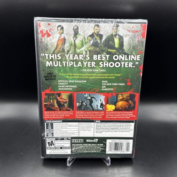 Left 4 Dead: Game of the Year Edition (PC, 2009) Brand New Sealed!!!