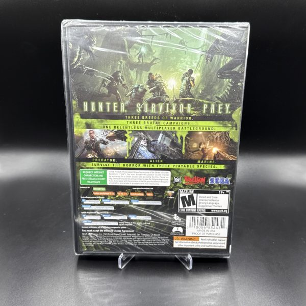 Aliens vs. Predator (PC, 2010) NEW FACTORY SEALED