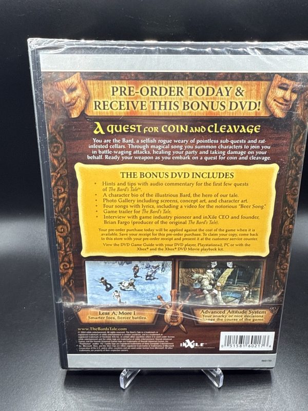 Promo Bards Take Xbox PlayStation Bonus DVD Brand New Sealed Not For Resale