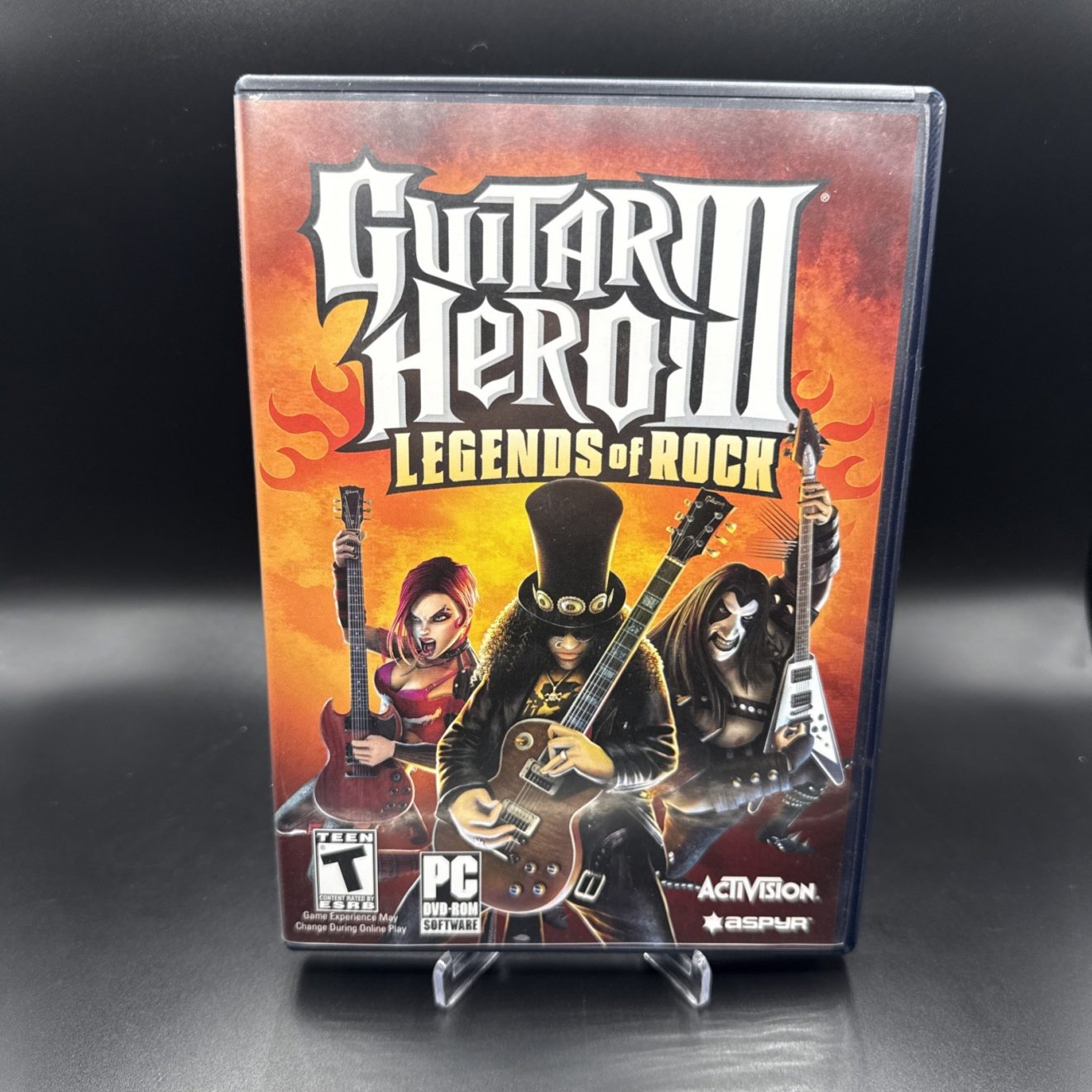 New Guitar Hero lll 3: Legends of Rock PC Complete w/ Manual CIB Mint