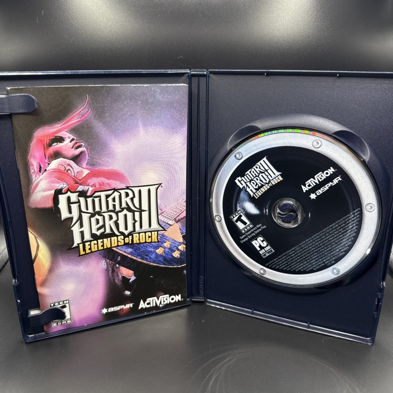 New Guitar Hero lll 3: Legends of Rock PC Complete w/ Manual CIB Mint
