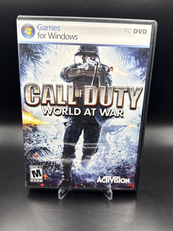 PC Call of Duty World At War Complete CIB With Manual & Insert