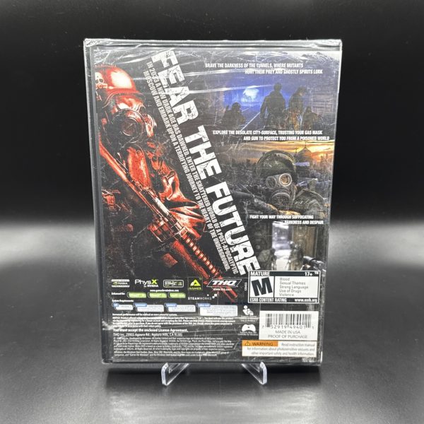 Metro 2033 PC Game (Windows 7/Vista/XP) Brand New Sealed