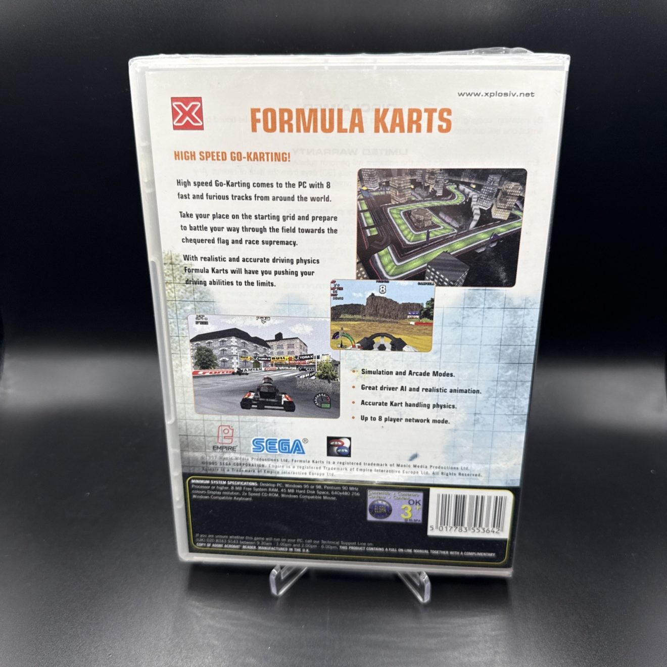XPLOSIV - Formula Karts [NEW / SEALED] - PC (1997) Windows 98