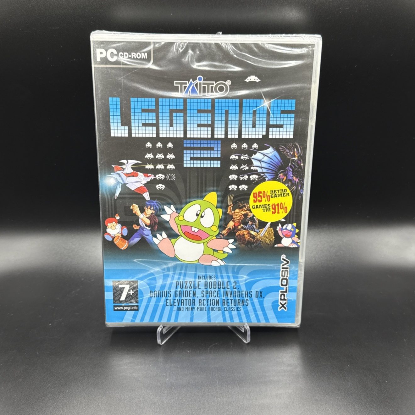TAITO LEGENDS 2 PC Game NEW & Sealed (Works In The US) REGION FREE PC CD-ROM