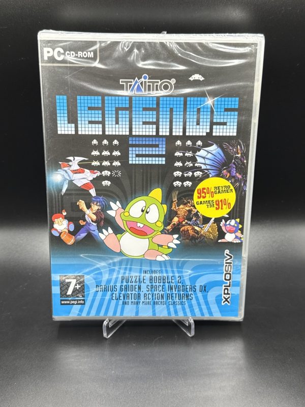 TAITO LEGENDS 2 PC Game NEW & Sealed (Works In The US) REGION FREE PC CD-ROM