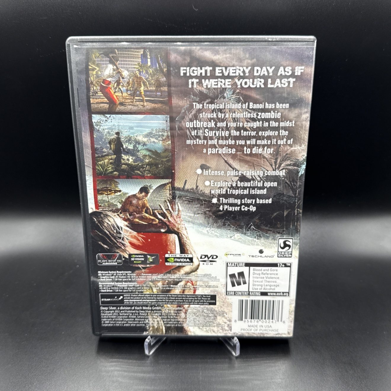 Dead Island PC DVD-ROM 2011 Complete