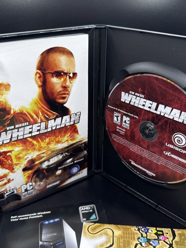 Wheelman: Vin Diesel- Midway - Ubisoft - PC - 2009 - Complete CIB Map & Inserts