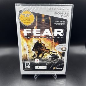 FEAR Pre-Order Bonus DVD Playstation 3 Video Game Promo Rare New & Sealed
