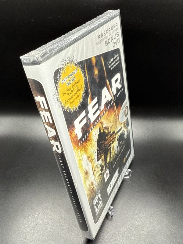 FEAR Pre-Order Bonus DVD Playstation 3 Video Game Promo Rare New & Sealed