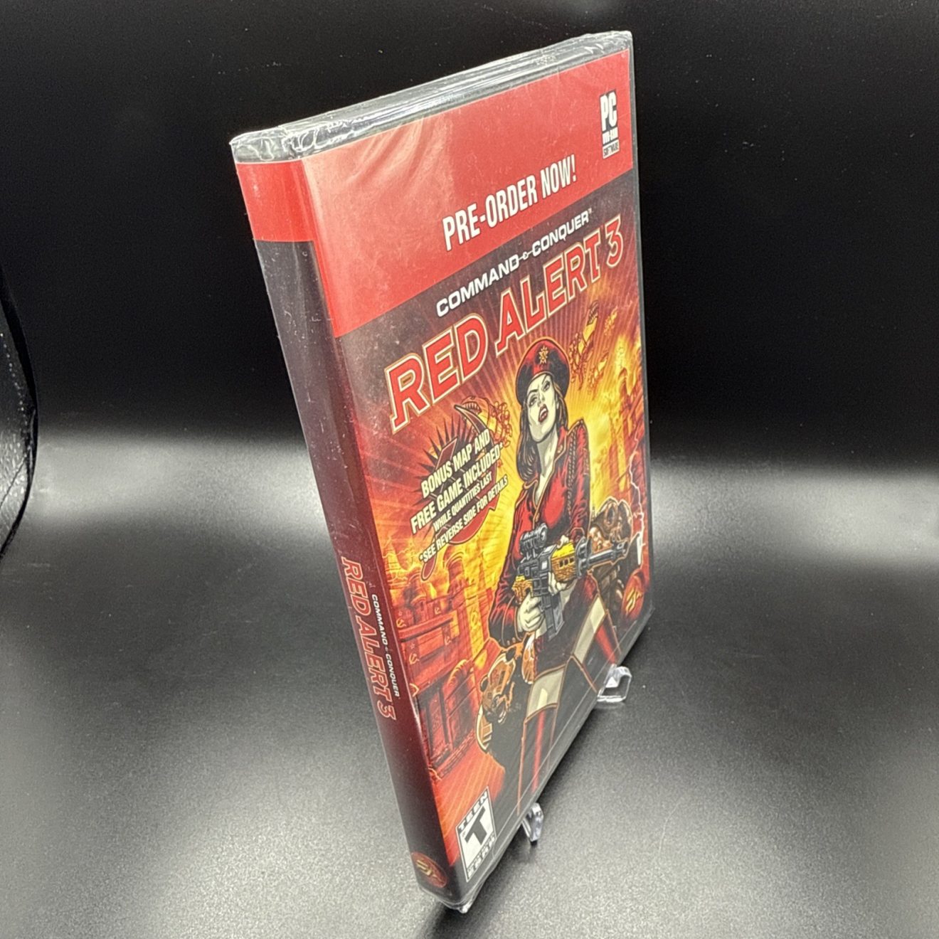Red Alert 3 GameStop Exclusive Map Free Game Included PC Dvd-Rom Software NEW
