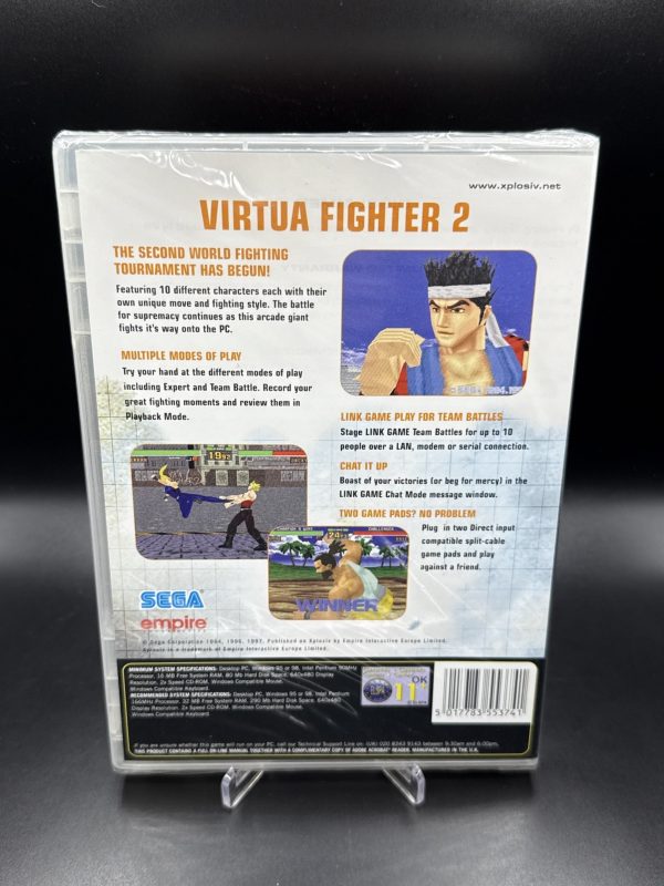 Virtua Fighter 2 SEGA - Xplosiv For PC DVD-Rom Brand New Sealed
