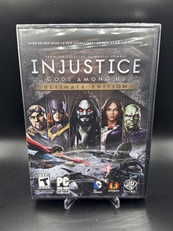 Injustice: Gods Among Us Ultimate Edition PC 2013 New PC Game Brand New Sealed