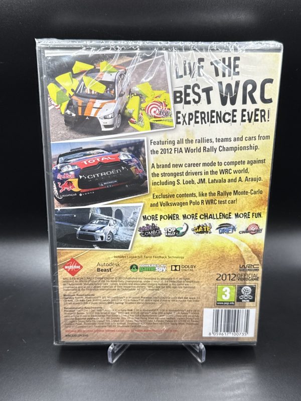 WRC 3 - World Rally Championship (PC DVD)-Brand New Sealed RARE