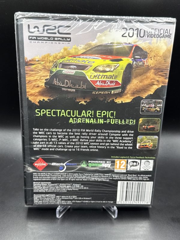 WRC FIA World Rally Championship PC DVD-ROM NEW Factory Sealed