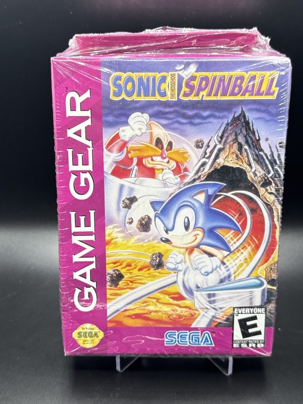 Sonic Spinball Sega Game Gear Factory Sealed Brand New Authentic NIB