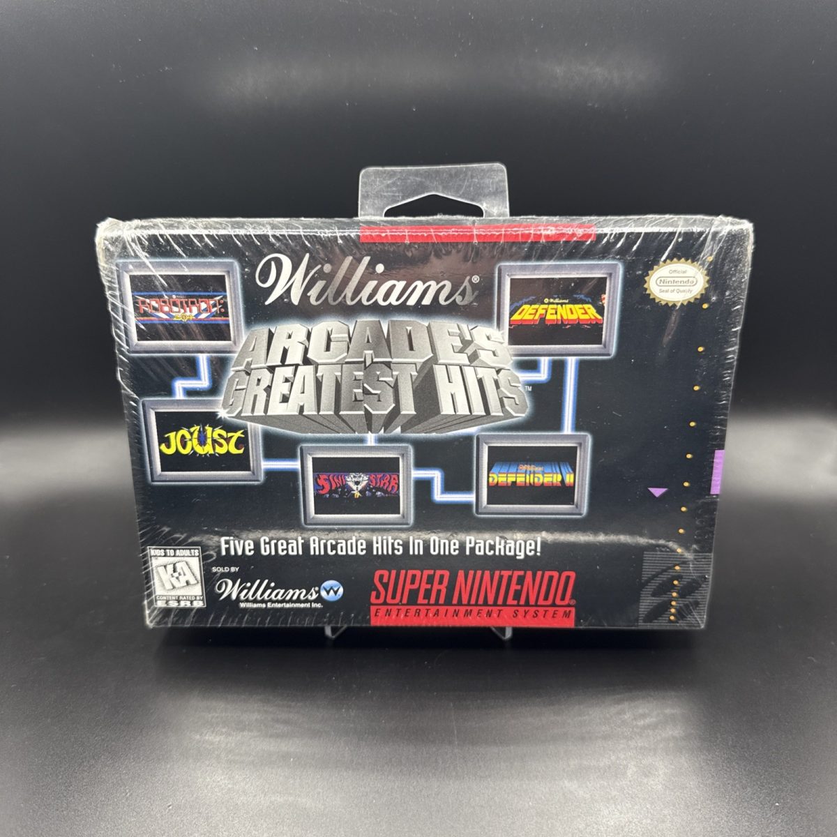 Williams Arcade's Hits (Super Nintendo SNES) NEW in Box Factory Sealed