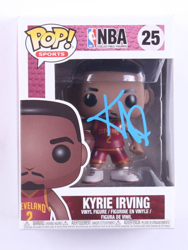 KYRIE IRVING Signed Cavs Funko Pop #25 BAS Beckett COA Autograph