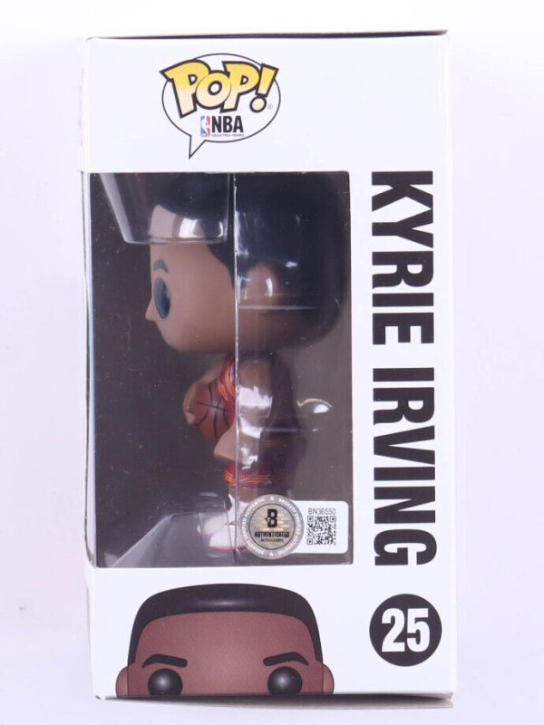 KYRIE IRVING Signed Cavs Funko Pop #25 BAS Beckett COA Autograph
