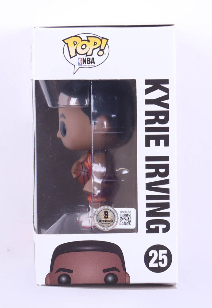 KYRIE IRVING Signed Cavs Funko Pop #25 BAS Beckett COA Autograph