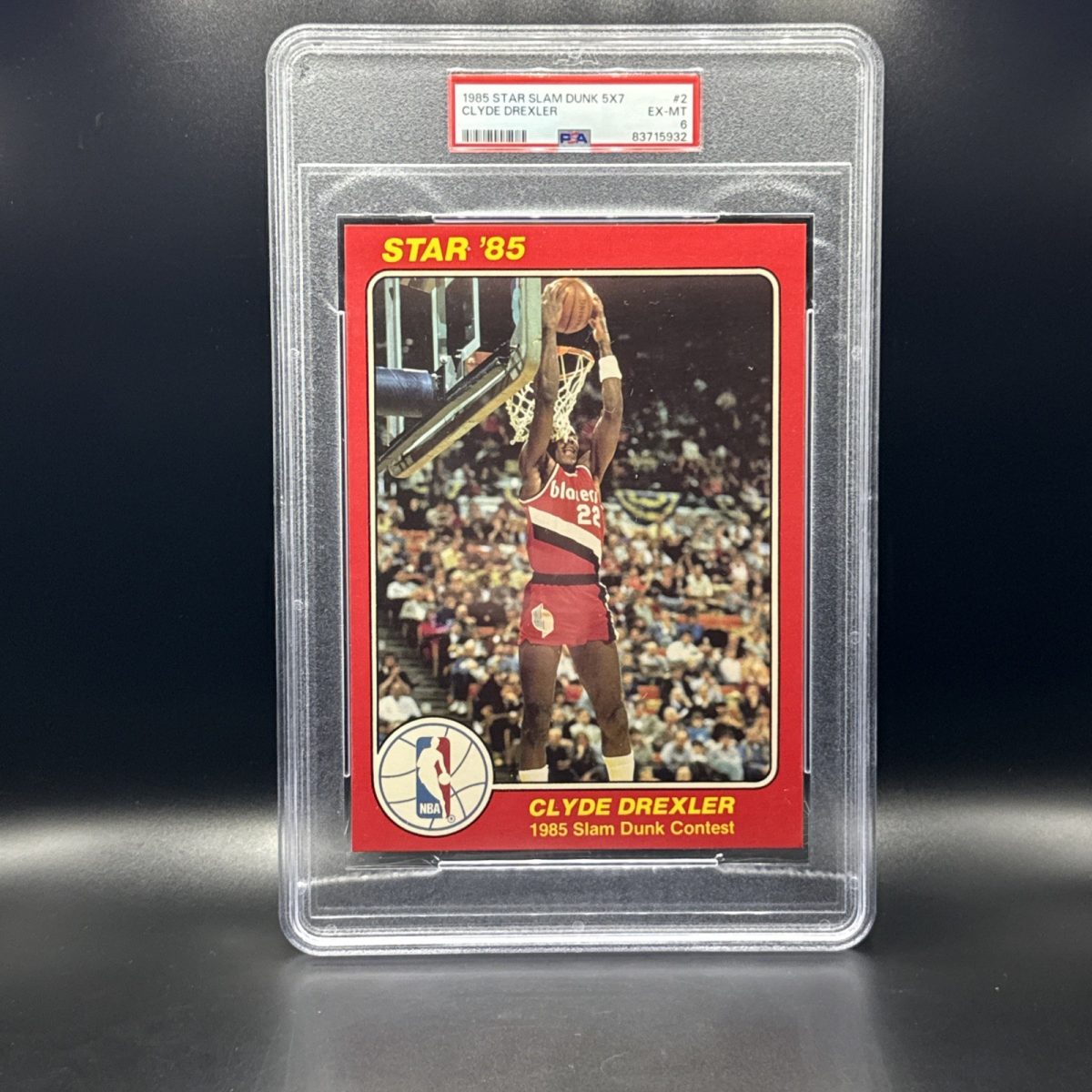 1985 Star Slam Dunk Supers 5x7 Compete Set All PSA GRADED Michael Jordan ROOKIE