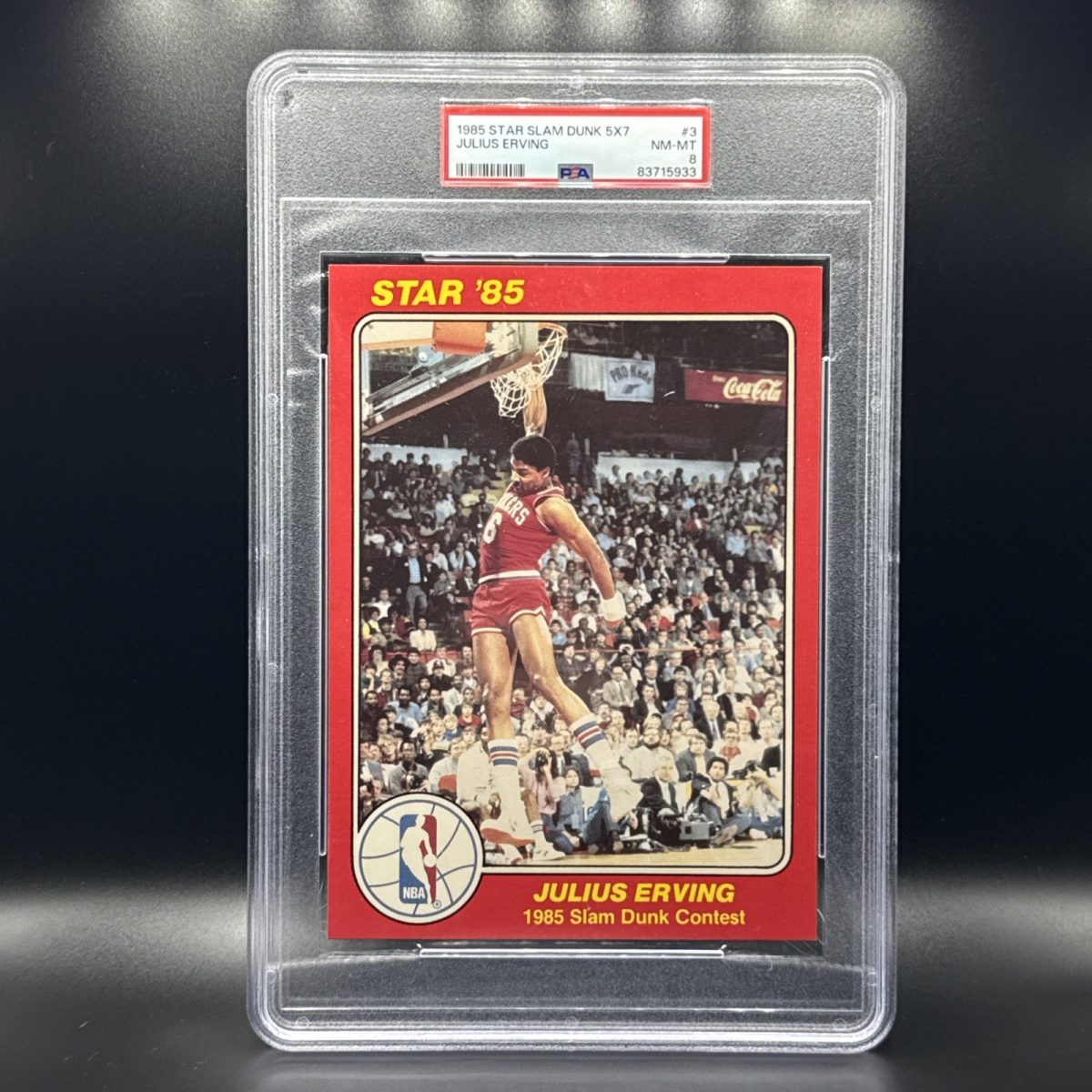 1985 Star Slam Dunk Supers 5x7 Compete Set All PSA GRADED Michael Jordan ROOKIE