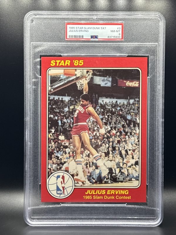 1985 Star Slam Dunk Supers 5x7 Compete Set All PSA GRADED Michael Jordan ROOKIE