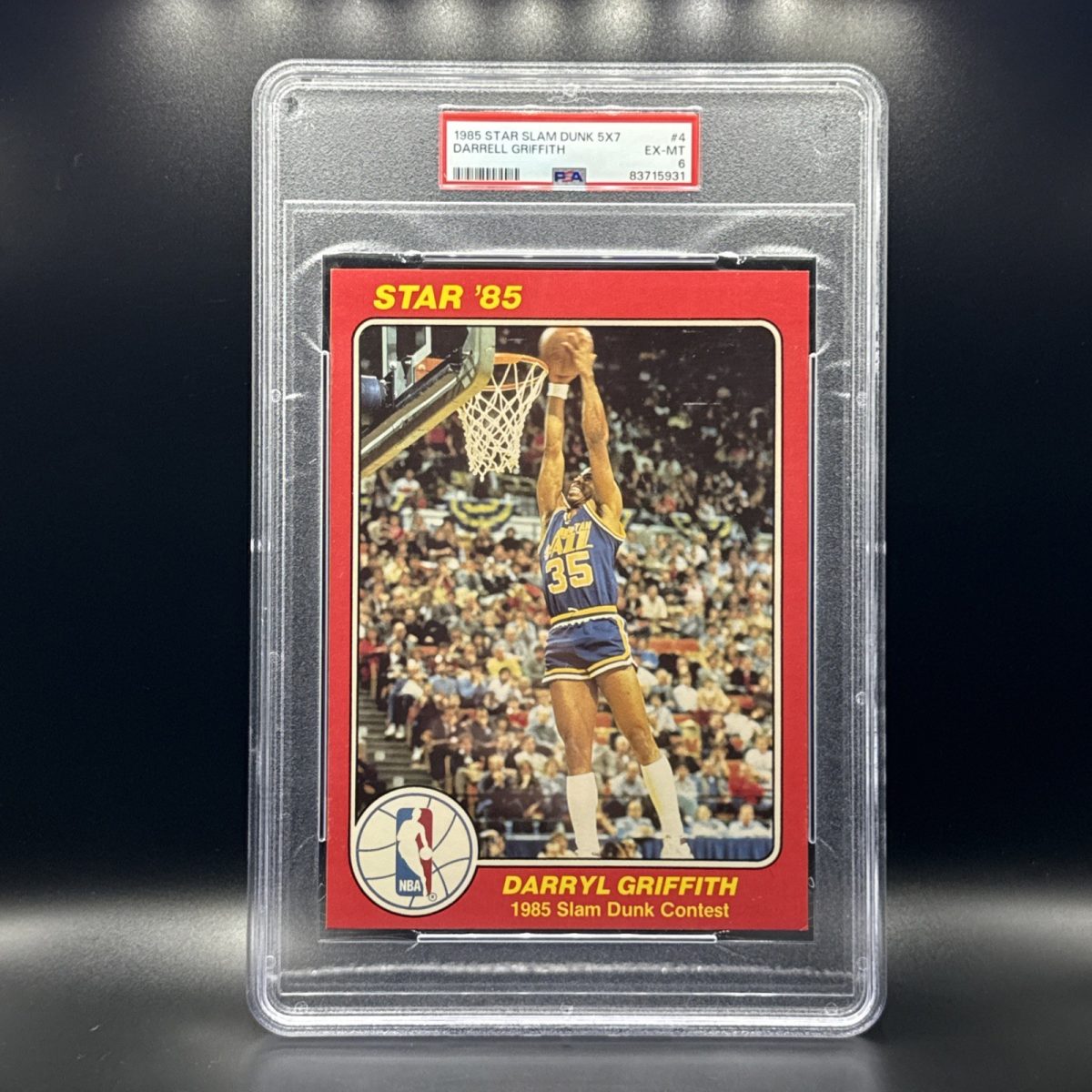 1985 Star Slam Dunk Supers 5x7 Compete Set All PSA GRADED Michael Jordan ROOKIE
