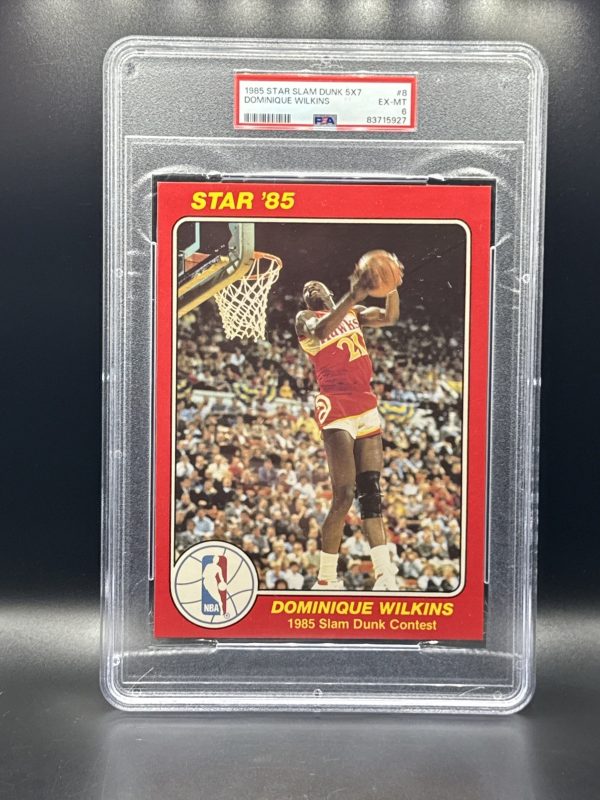 1985 Star Slam Dunk Supers 5x7 Compete Set All PSA GRADED Michael Jordan ROOKIE