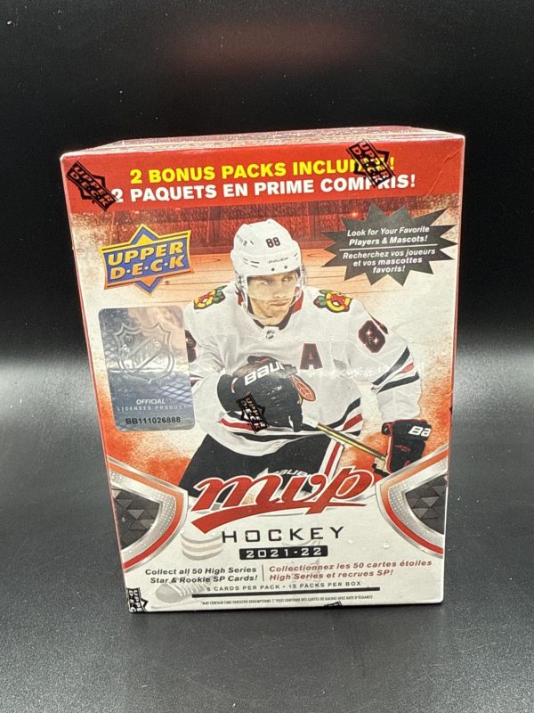 2021-2022 Upper Deck MVP Hockey NHL Trading Card Blaster Box New Free Ship