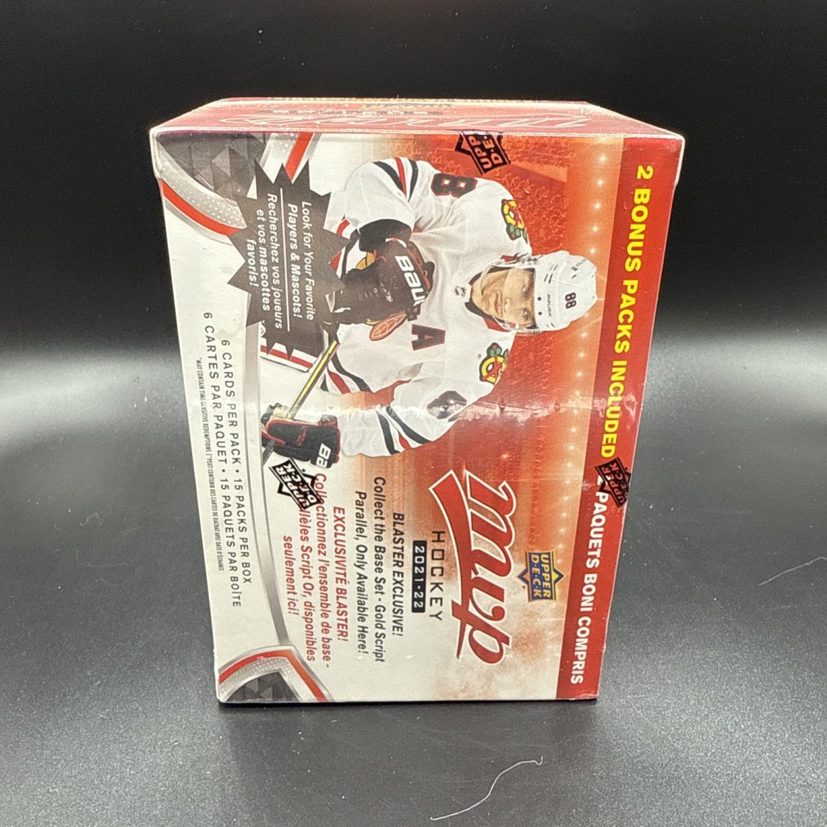2021-2022 Upper Deck MVP Hockey NHL Trading Card Blaster Box New Free Ship
