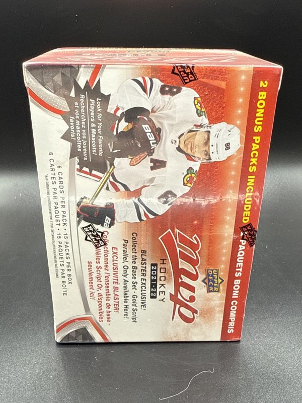 2021-2022 Upper Deck MVP Hockey NHL Trading Card Blaster Box New Free Ship