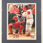 Mark McGwire Signed Cardinals Custom 11x14 Framed Matted Photo Display JSA COA