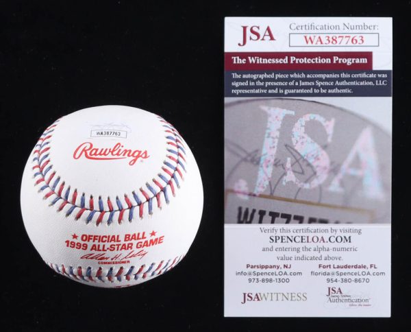 PEDRO MARTINEZ Signed Inscribed Rawlings 1999 MLB All Star Game Baseball JSA