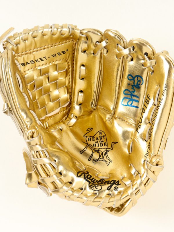 Albert Pujols Cardinals Signed Autographed Rawlings Mini Gold Glove Beckett COA